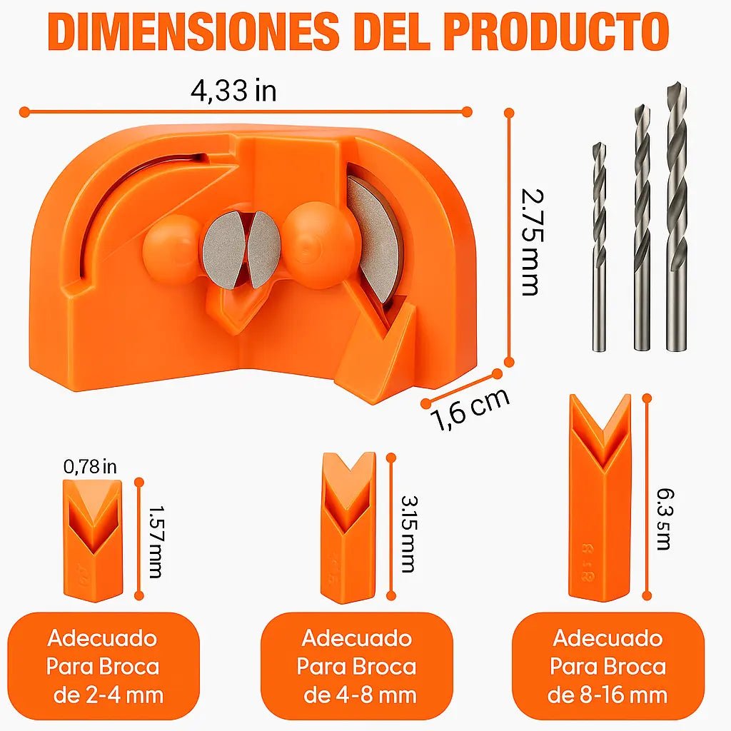 Afilador de Brocas SharpMax Pro - Tool Shop