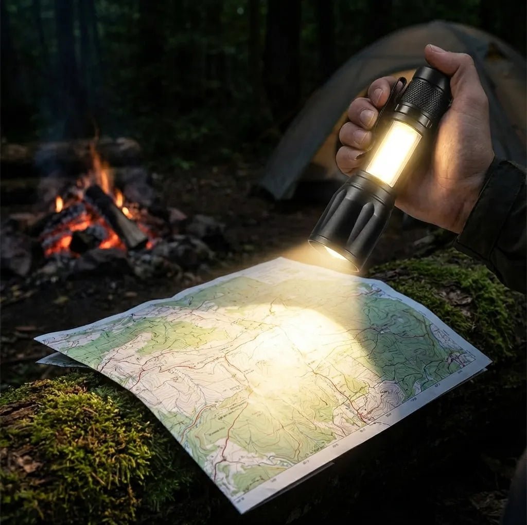 Linterna Recargable Pequeña USB  - Tool Shop