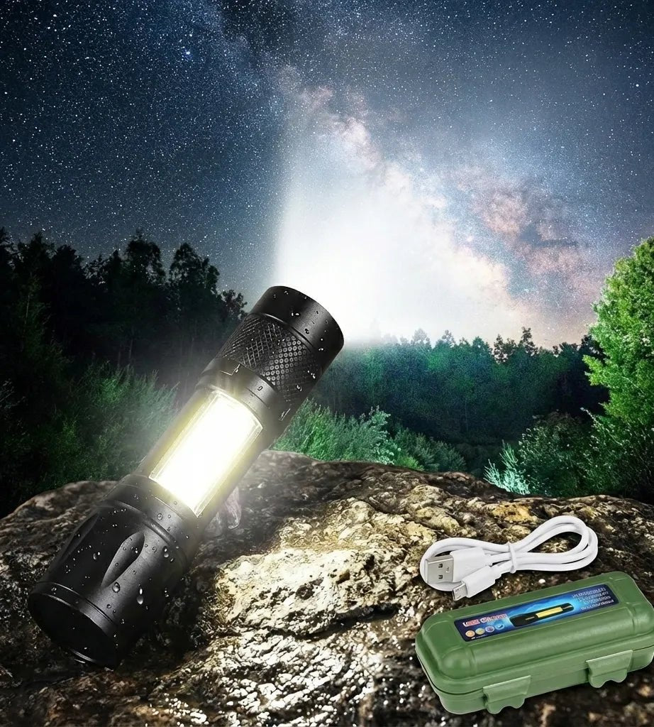 Linterna Recargable Pequeña USB  - Tool Shop