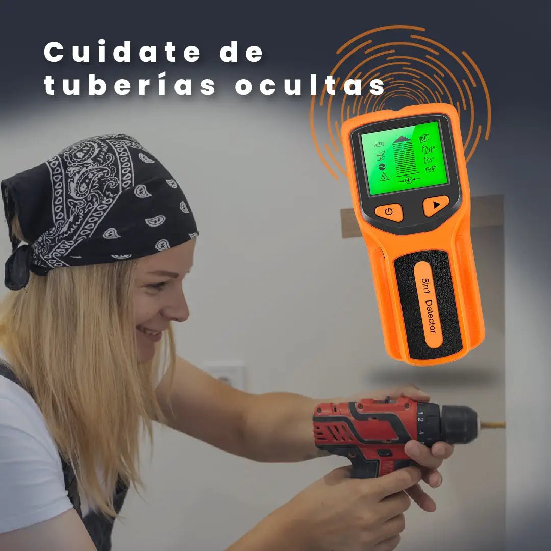 ScanWall™: Escáner de Pared con Cinco Modos de Detección - Tool Shop