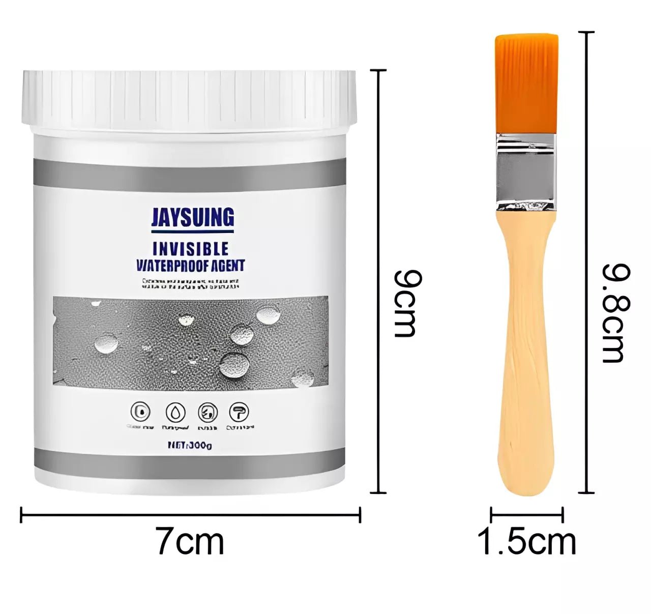 Sellador Impermeable de 500 ml con Brocha Incluida - Tool Shop