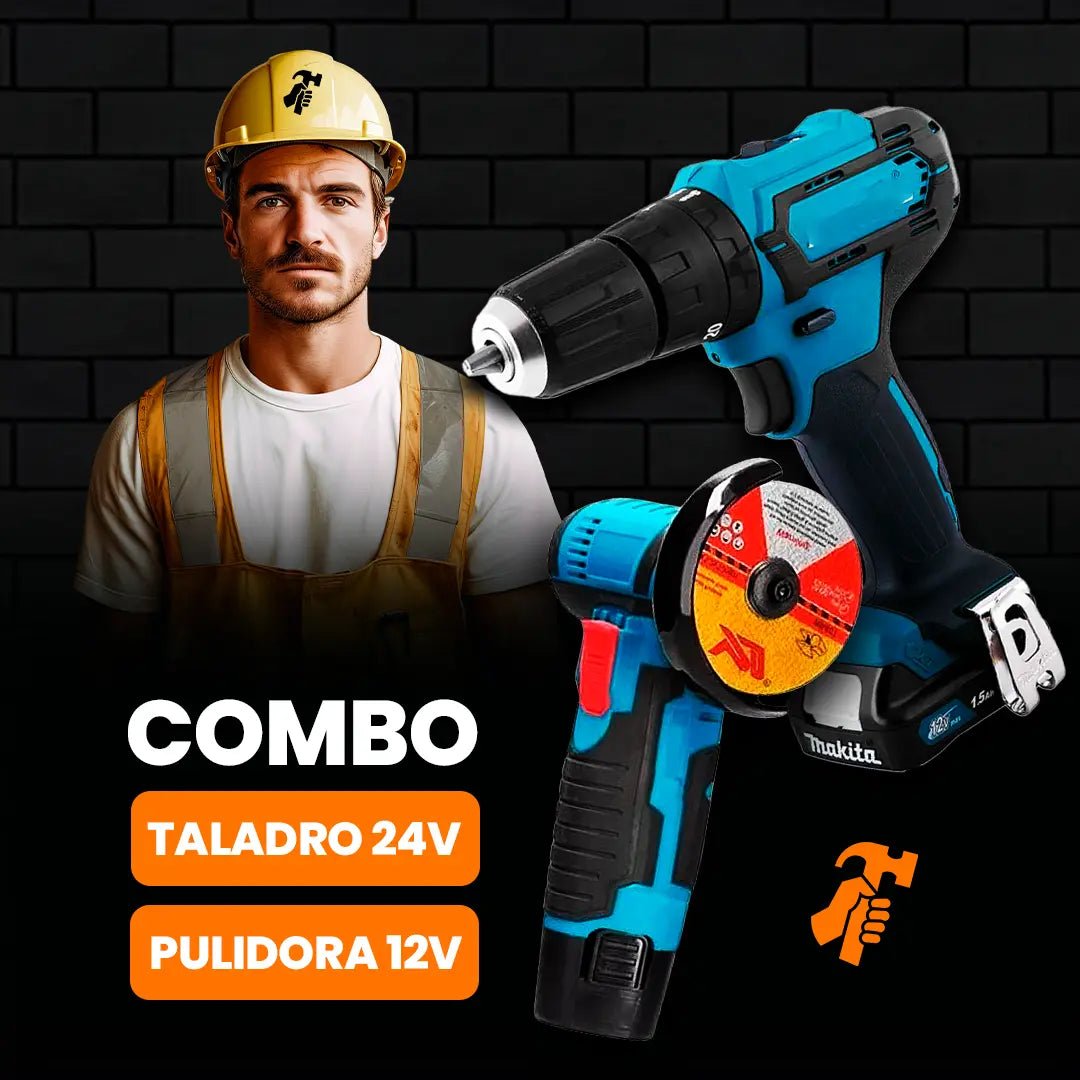 Taladro 24v & Mini Pulidora 12V - Tool Shop